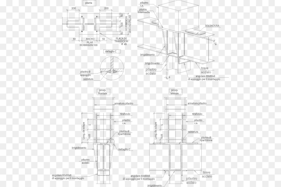 Particular Costruttivo，Haz PNG