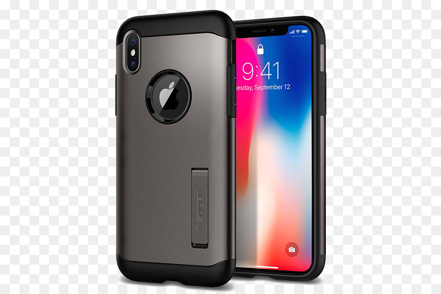 Iphone X，Spigen Slim Armor S Caso Para El Iphone De Apple PNG