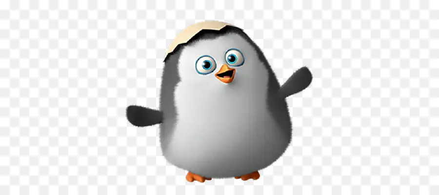 Pingüino，Lindo PNG