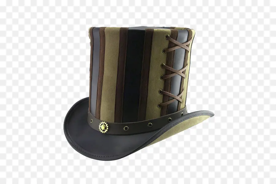 Sombrero Steampunk，Marrón PNG