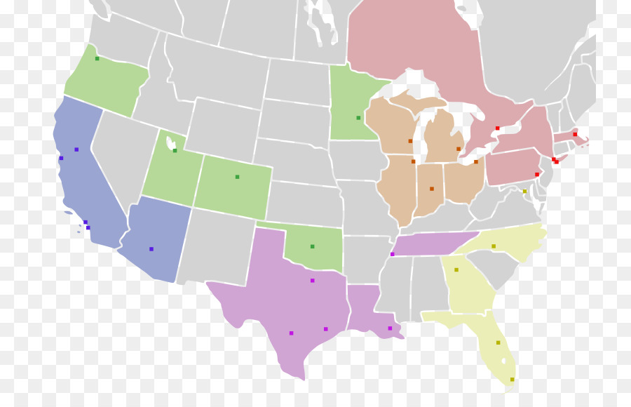 Mapa De Estados Unidos，Geografía PNG