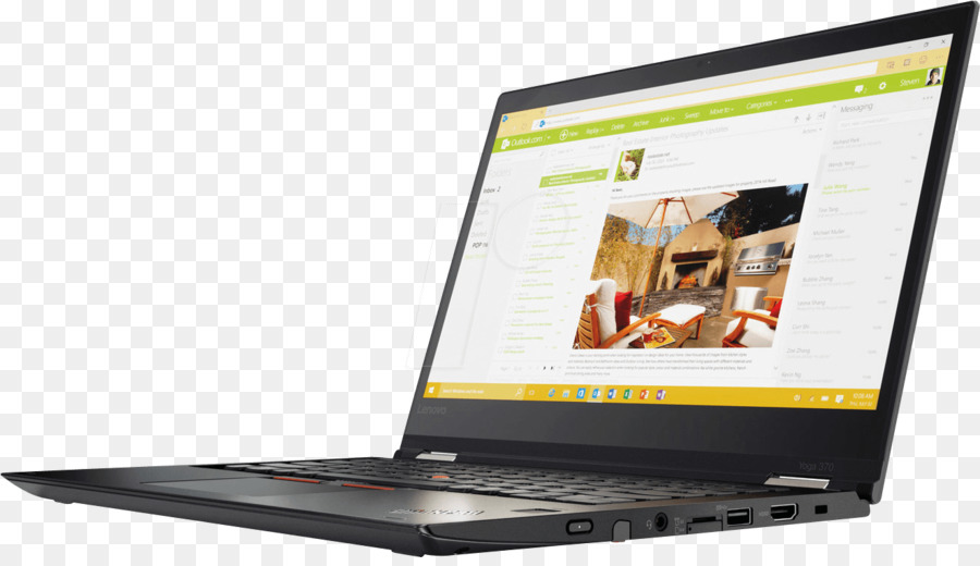 Computadora Portátil，Thinkpad Yoga PNG