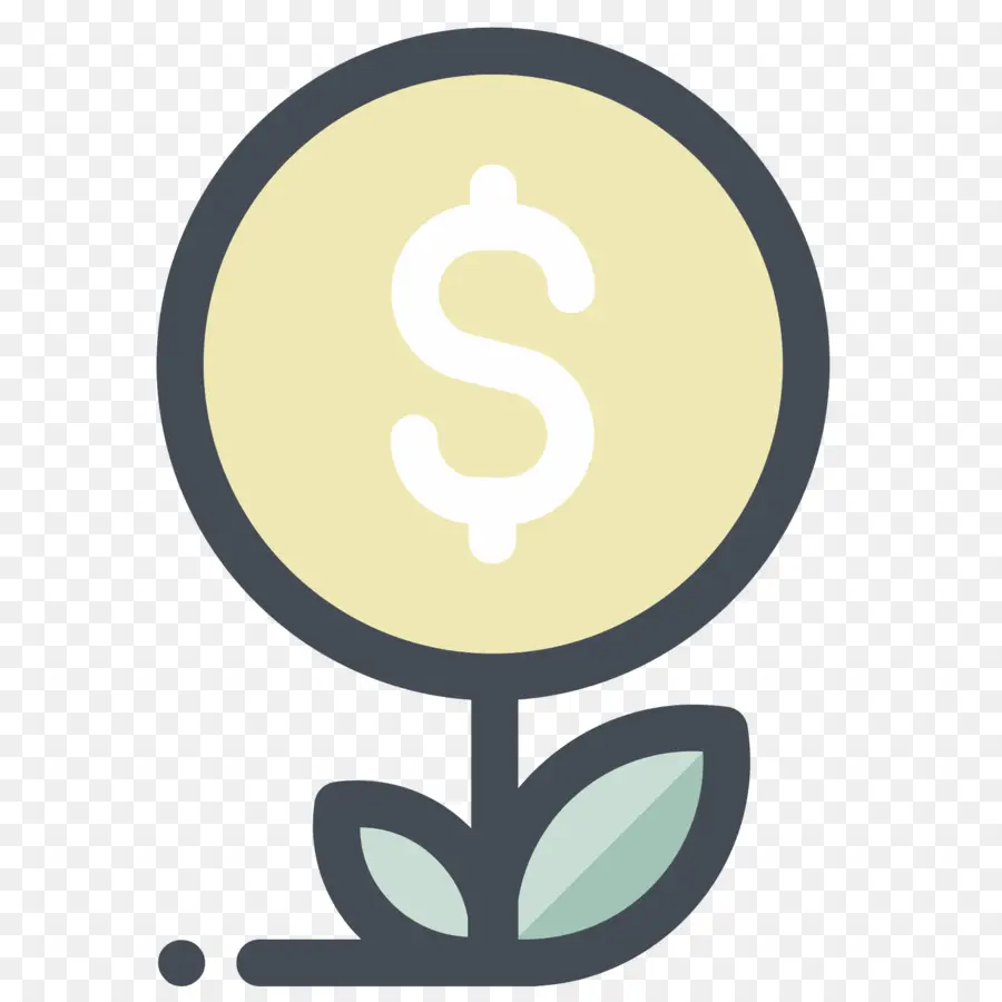 Planta De Signo De Dólar，Dinero PNG