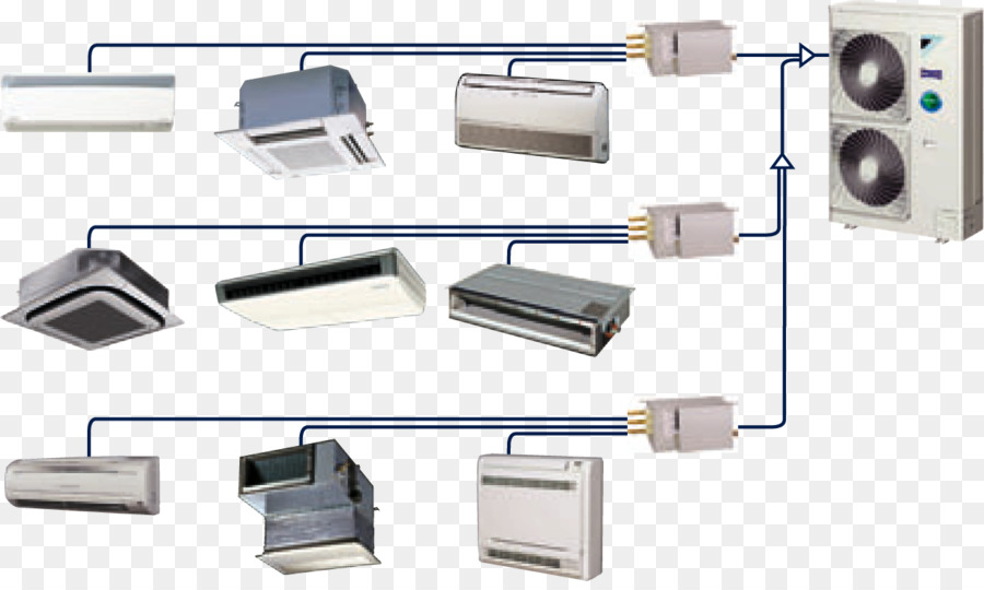 Unidades De Aire Acondicionado，Enfriamiento PNG