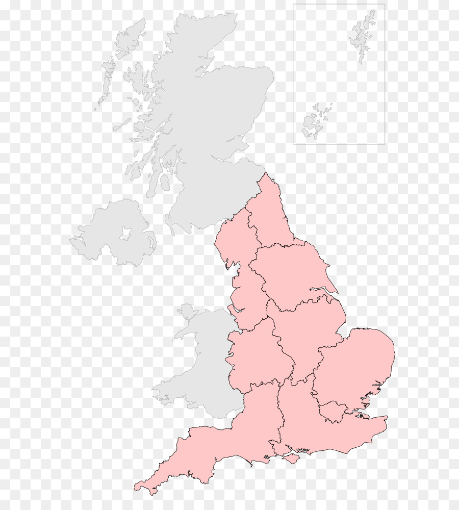 Mapa De Inglaterra，Reino Unido PNG