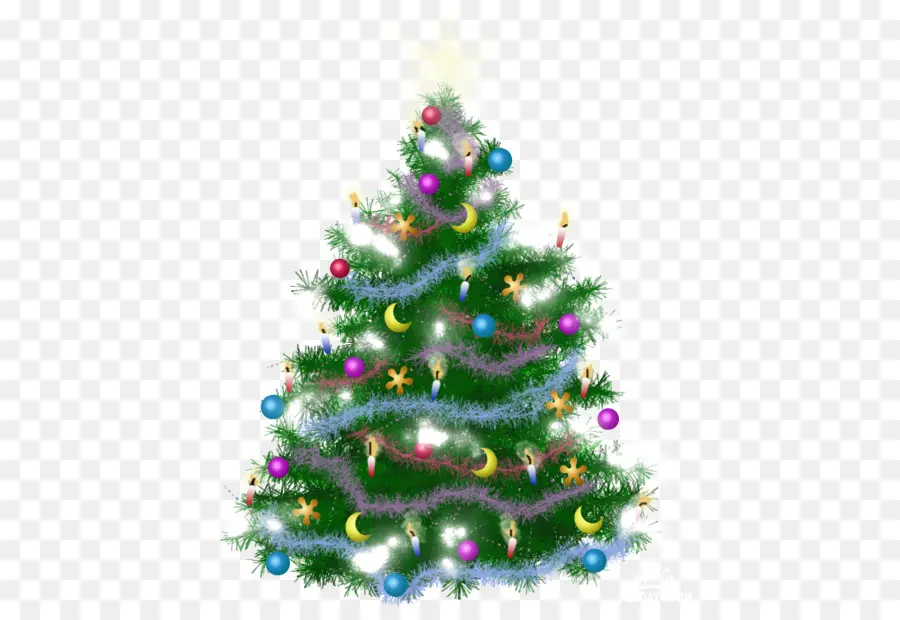 Árbol De Navidad，Decoraciones PNG