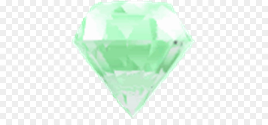 Gema Verde，Forma De Diamante PNG