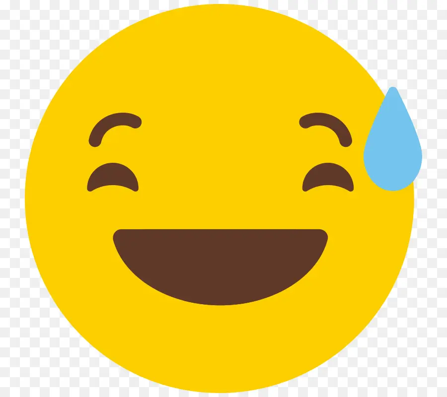 Emoji Sudando，Sudor PNG