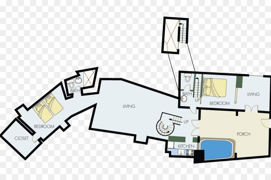 Plan De Piso，Nativa Eco Villas PNG