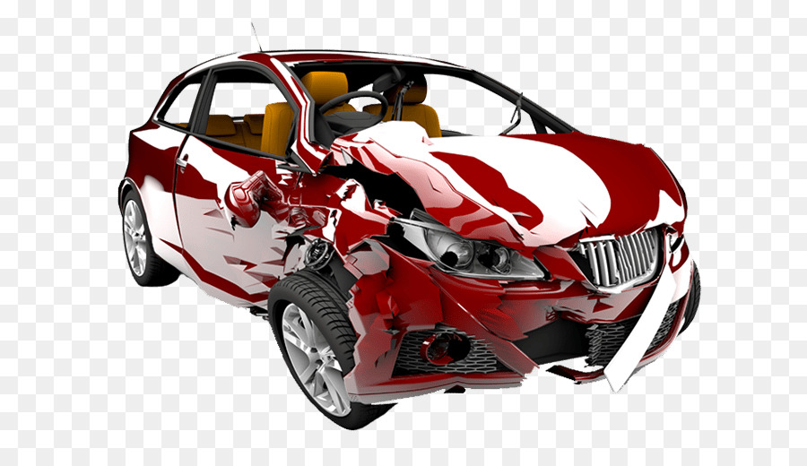 Coche Rojo Estrellado，Accidente PNG