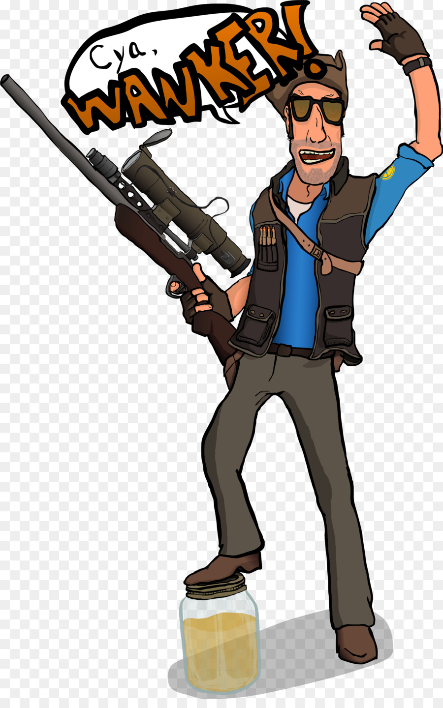 Team Fortress 2，Sniper PNG