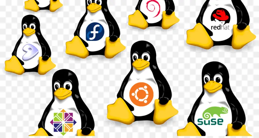 Pingüinos Linux，Esmoquin PNG