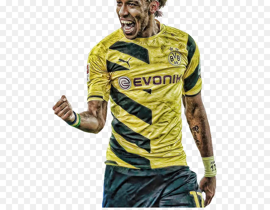 Pürriert Aubameyang，El Borussia Dortmund PNG