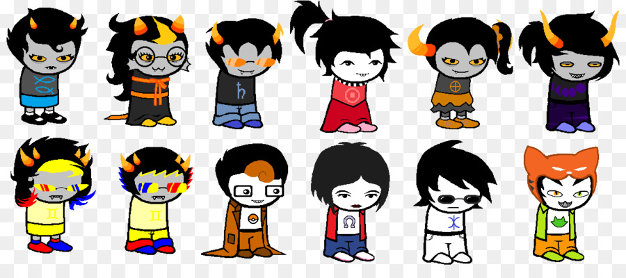 Homestuck，Carácter PNG