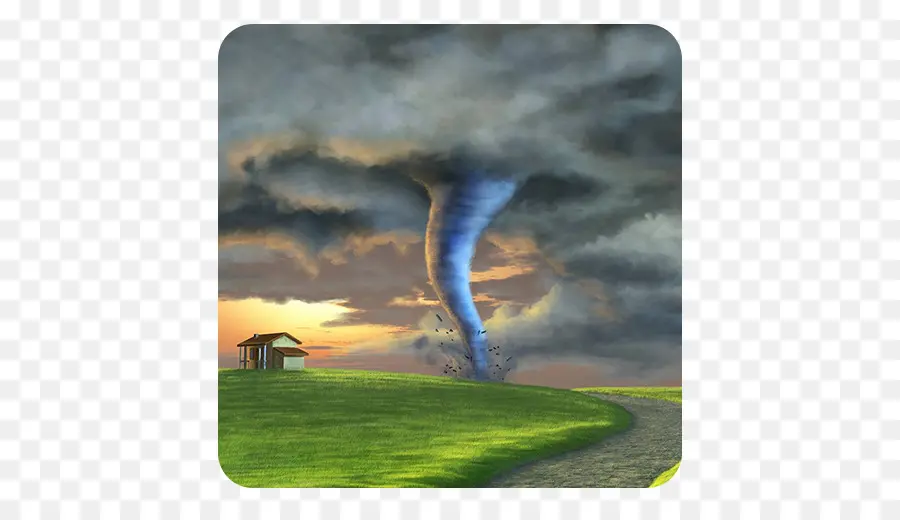 Tornado，Embudo En La Nube PNG