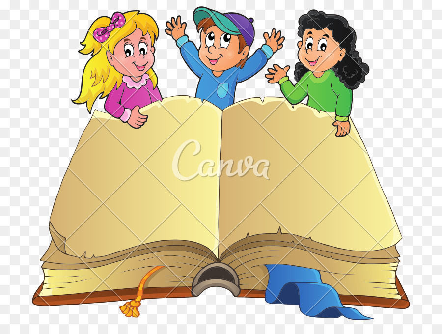 Niños Con Libro，Lectura PNG