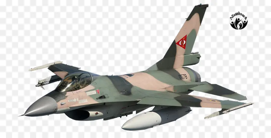 General Dynamics F16 Fighting Falcon，Avión PNG