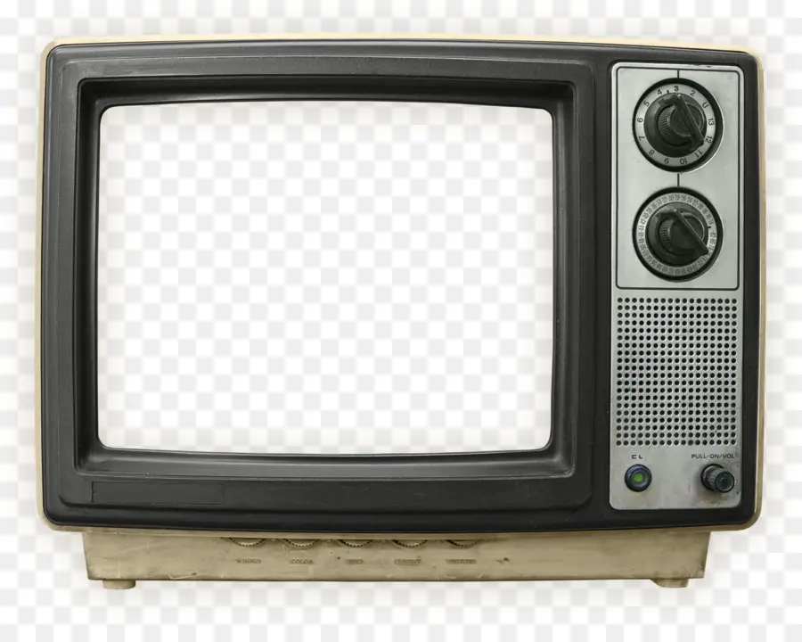 Televisión Antigua，Retro PNG