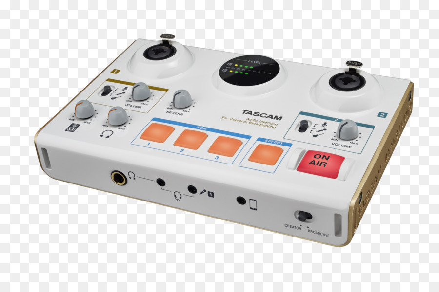 Tascam Ministudio Creador，Micrófono PNG