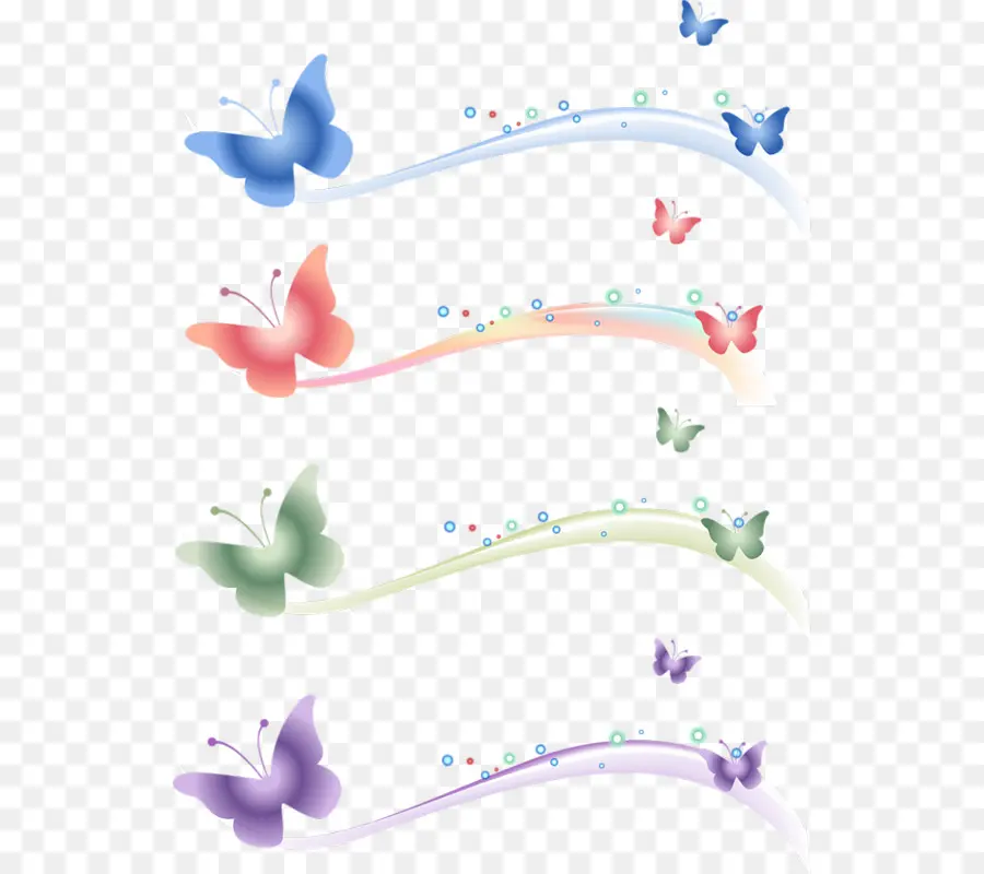 Mariposas，Vistoso PNG