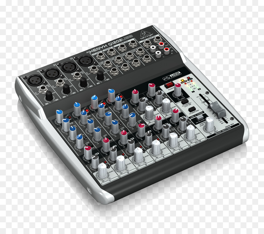 Micrófono，Behringer Xenyx Q1202usb PNG