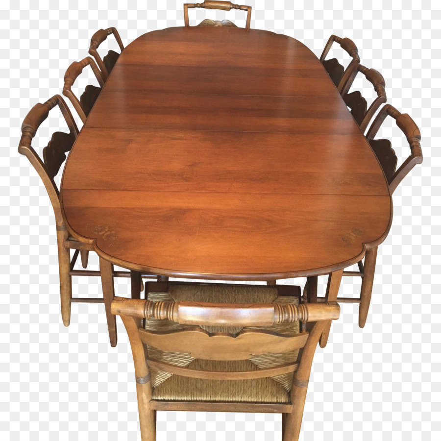 Mesa De Comedor De Madera，Sillas PNG