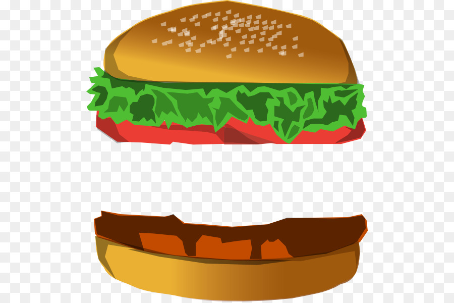 Hamburguesa，Lechuga PNG