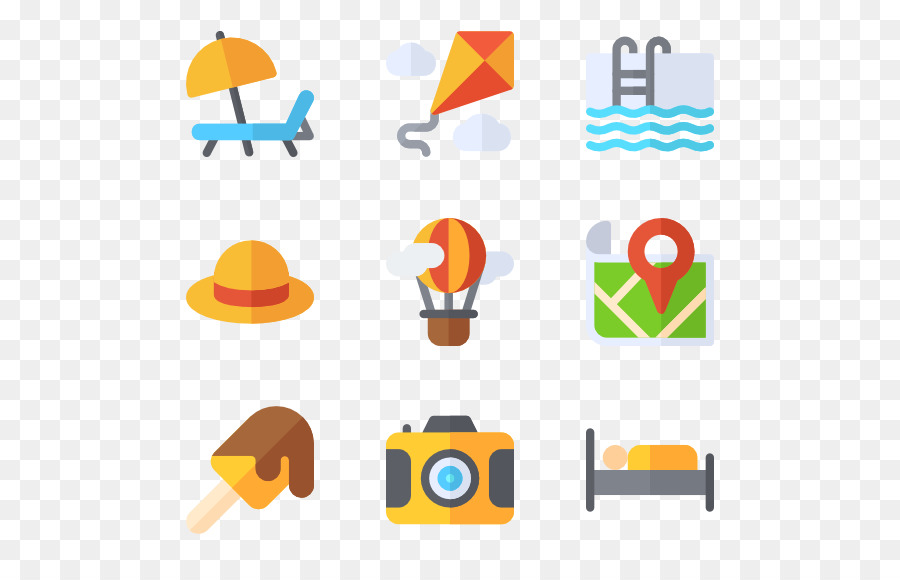 Iconos De Viaje，Vacaciones PNG