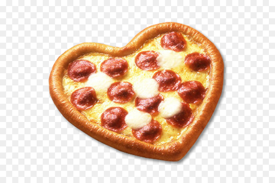 Pizza En Forma De Corazon，Corazón PNG