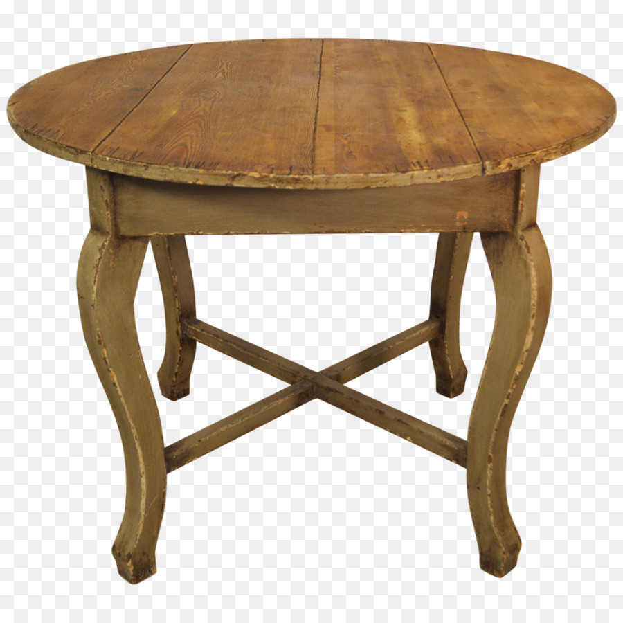 Mesa De Madera，Redondo PNG