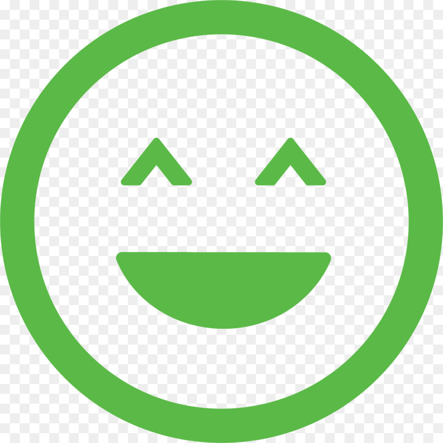 Cara Sonriente，Verde PNG