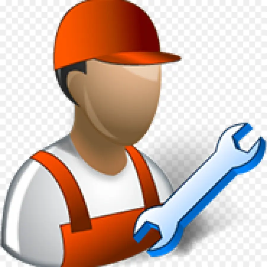 Trabajador Con Llave，Reparar PNG