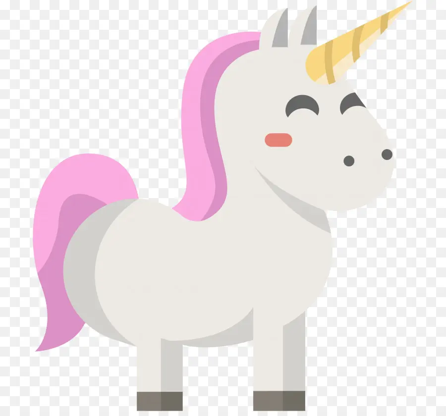 Unicornio，Blanco PNG