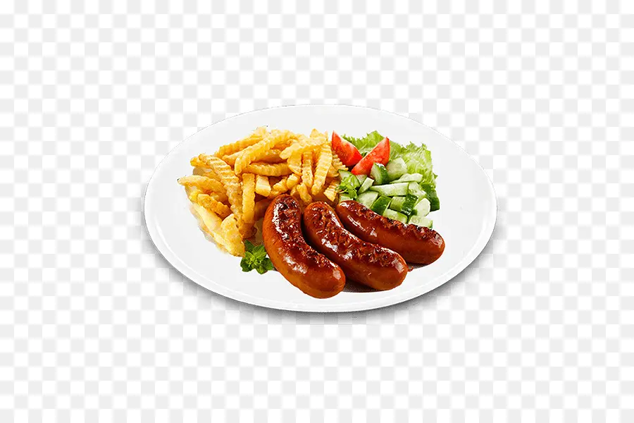 Salchichas Y Papas Fritas，Lámina PNG