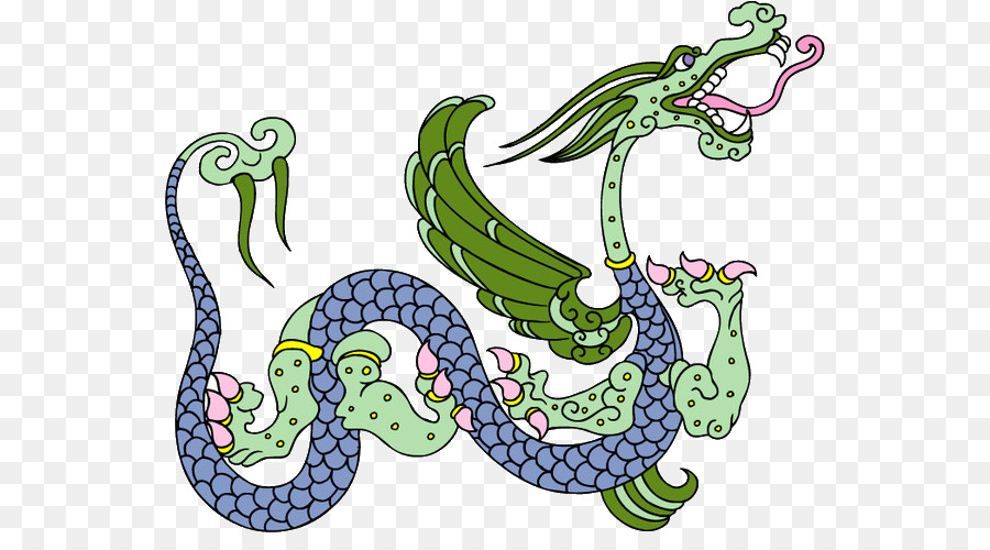 Dragón Chino，La Mitología China PNG