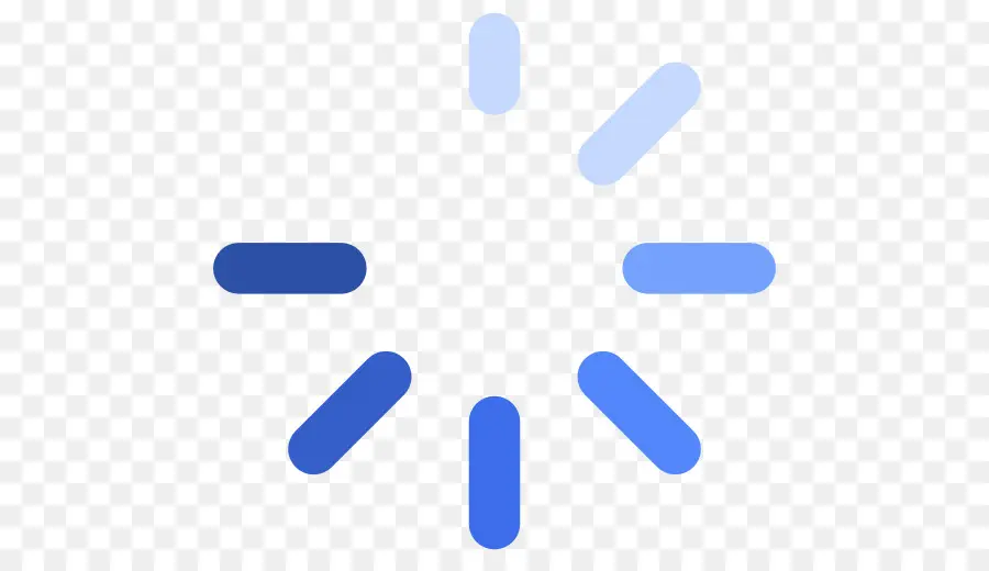 Icono De Carga，Azul PNG