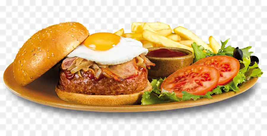 Sandwich De Desayuno，Hamburguesa Con Queso PNG