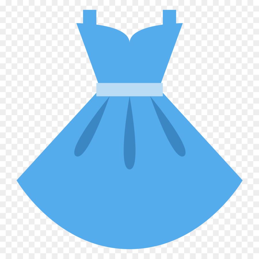 Vestido Azul，Lazo Rosa PNG