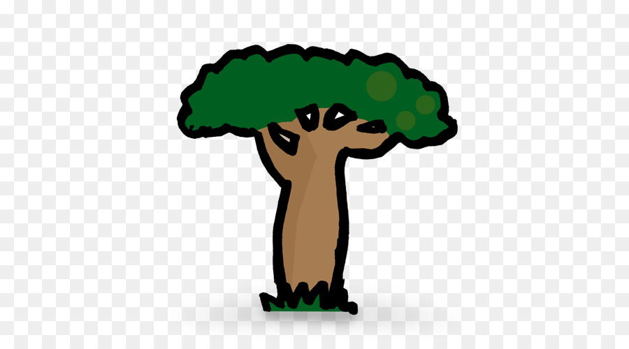 Baobab，árbol PNG