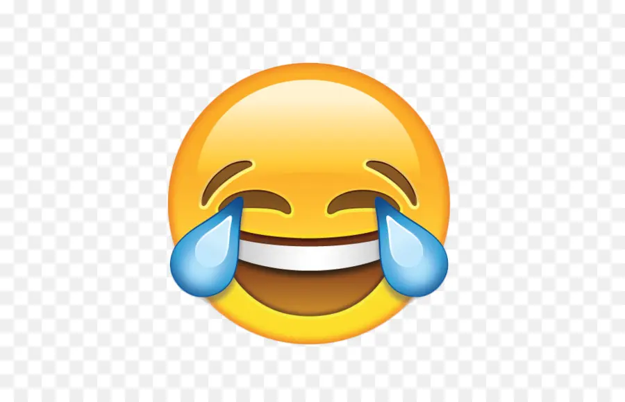 Cara Con Lágrimas De Alegría Emoji，Emoji PNG