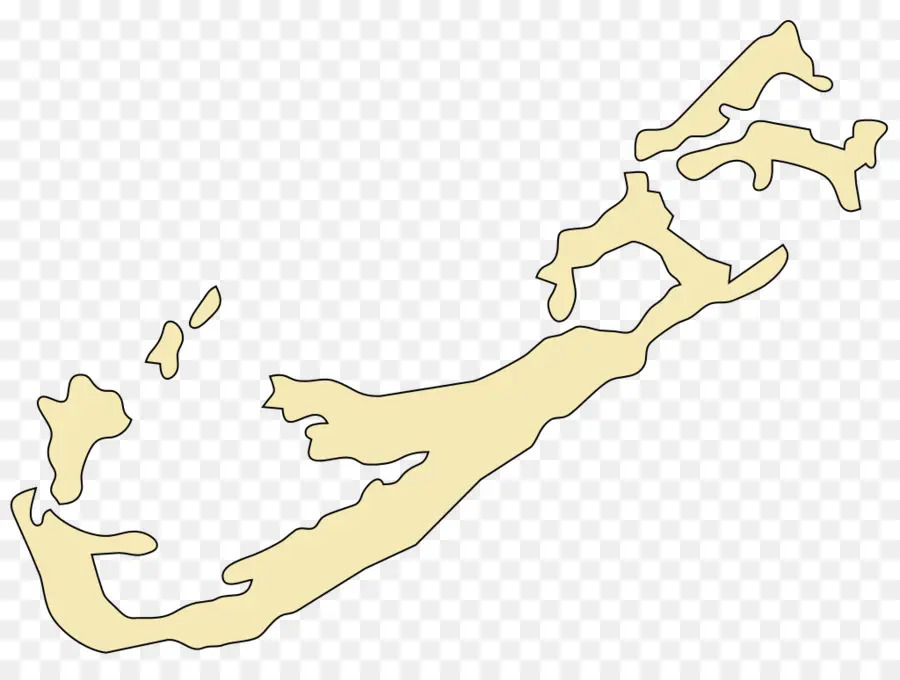 Las Bermudas，Mapa PNG