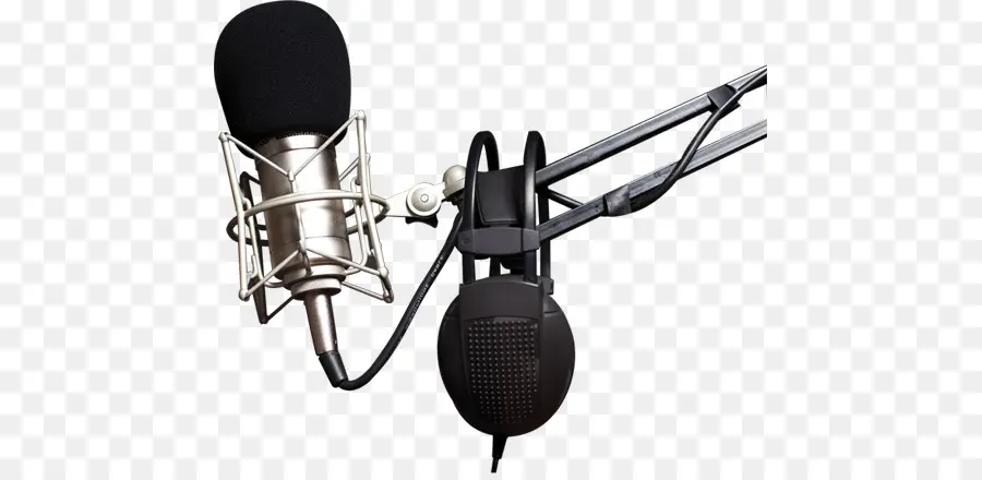 Micrófono，Estación De Radio PNG
