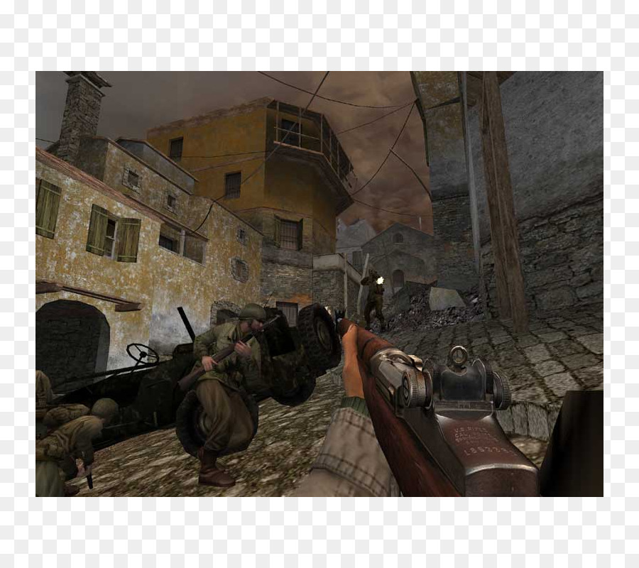 Call Of Duty 2 Big Red One，Call Of Duty 2 PNG