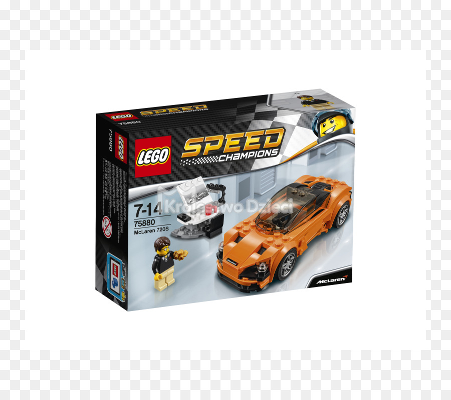 Mclaren 720s，Lego 75880 Velocidad De Campeones De Mclaren 720s PNG
