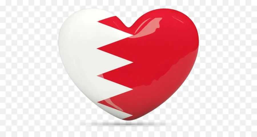 Corazón De Bahrein，Rojo PNG