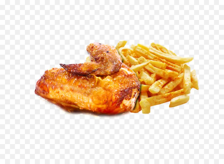 Pollo Y Papas Fritas，Pollo Frito PNG