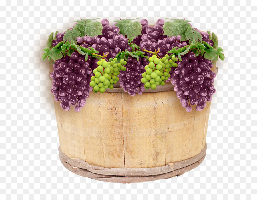 Uvas En Cesta，Enredadera PNG