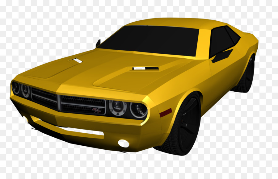 Coche Amarillo，Auto PNG