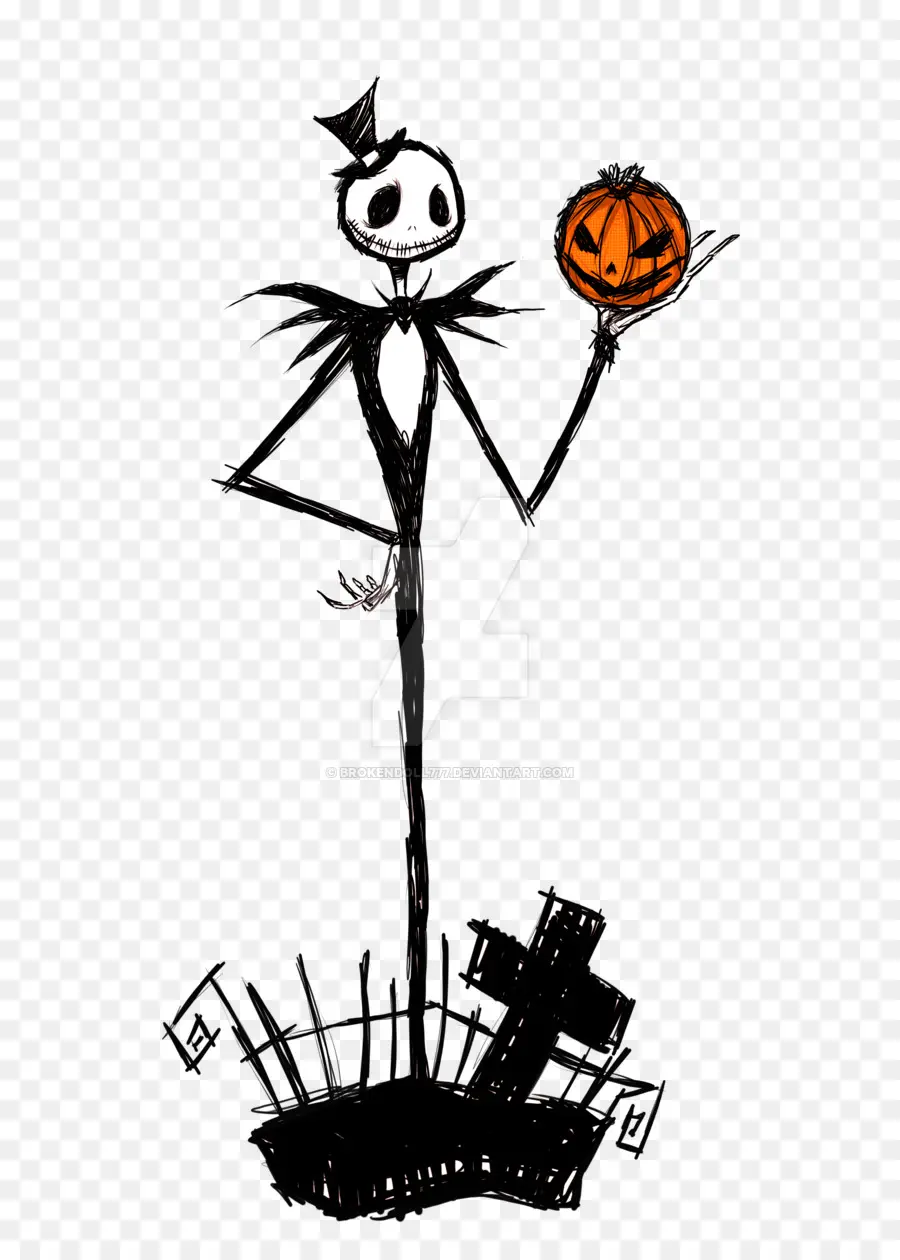 Jack Skellington，Arte PNG