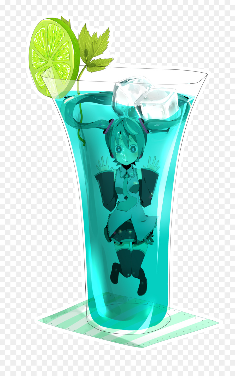 Blue Hawaii，Cóctel PNG